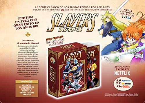 Slayers Serie Completa episodios 1 a 104 [DVD]