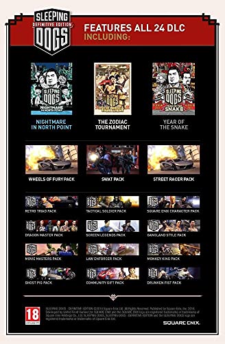 Sleeping Dogs - Definitive Edition [Importación Francesa]
