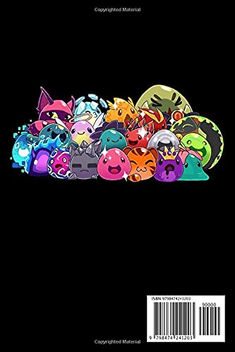 Slime Rancher Update Secret Slimes Notebook: - Letter Size 6 x 9 inches, 110 wide ruled pages