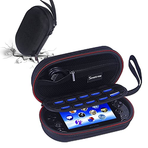 Smatree Estuche de Transporte Compatible con PS Vita, PS Vita Slim, PSP 3000 (sin funda) (Consola y Accesorios NO Incluidos)