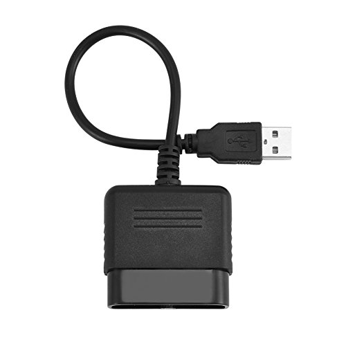 Socobeta Convertidor Adaptador USB Compatible con Sony Playstation1/2 Controller PS1 PS2 a PS3 PC