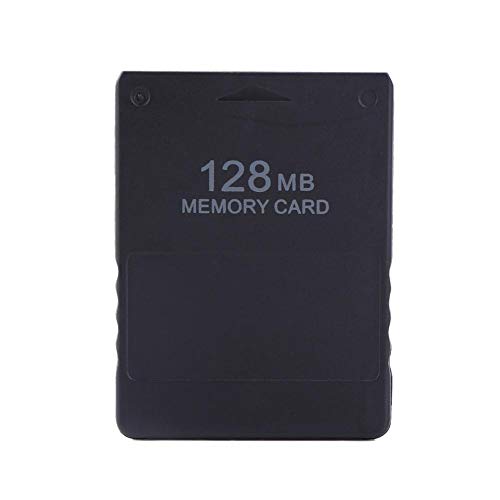 Socobeta Tarjeta de Memoria 8M-256M de Alta Velocidad Compatible con Sony Playstation 2 PS2 Juegos Accesorios(128 Millones)