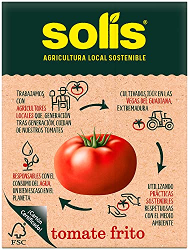 SOLIS Tomate Frito Brick - Tomate sin gluten - 350 g