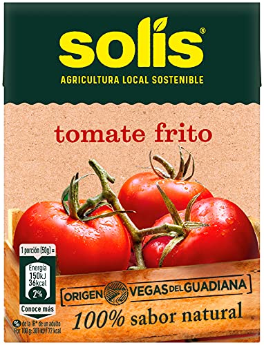 SOLIS Tomate Frito Brick - Tomate sin gluten - 350 g