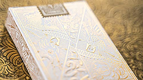 SOLOMAGIA Mazzo di Carte White Gold Edition V3 Playing Cards by Joker and The Thief