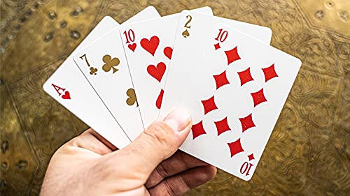 SOLOMAGIA Mazzo di Carte White Gold Edition V3 Playing Cards by Joker and The Thief