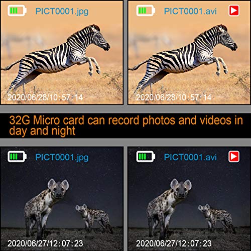 SOLOMARK Binoculares de visión nocturna , 7 prismáticos infrarrojos digitales - Cámara fotográfica HD de 1280x720p Grabadora de video - Pantalla grande de 4 "y rango de visualización de 400 m