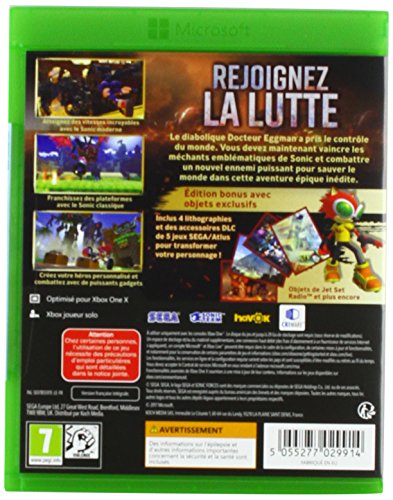 Sonic Forces - Bonus Edition - Xbox One [Importación francesa]