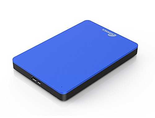 Sonnics 1TB Azul Disco duro externo portátil de Velocidad de transferencia ultrarrápida USB 3.0 para PC Windows, Apple Mac, Smart TV, XBOX ONE y PS4