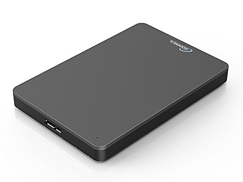 Sonnics 320GB Gris Oscuro Disco duro externo portátil de Velocidad de transferencia ultrarrápida USB 3.0 para PC Windows, Apple Mac, Smart TV, XBOX ONE y PS4