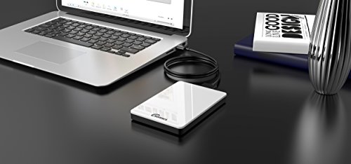 Sonnics - Disco duro externo de bolsillo USB 3.0 compatible con Windows, Mac, Xbox One y PS4 blanco 320 gb