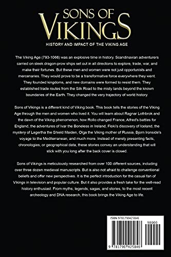 Sons of Vikings: A Legendary History of the Viking Age