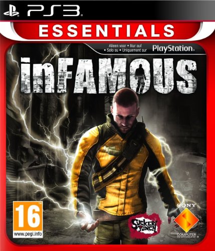 Sony Infamous Essentials, PS3 Básico PlayStation 3 vídeo - Juego (PS3, Básico, PlayStation 3, Acción / Aventura, T (Teen), Sucker Punch Productions, Sony Computer Entertainment)