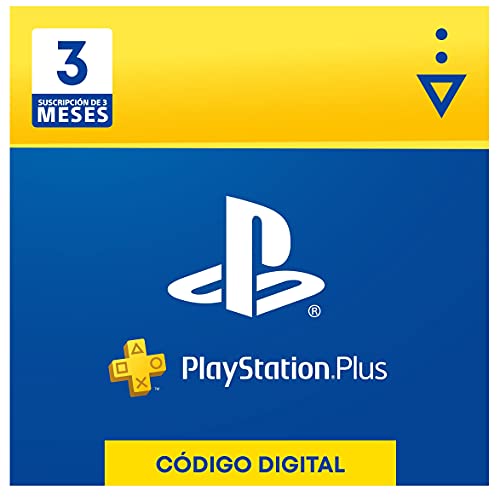 Sony, PlayStation Plus - Suscripción 3 Meses | PS5/PS4/PS3 | Código de descarga PSN - Cuenta española