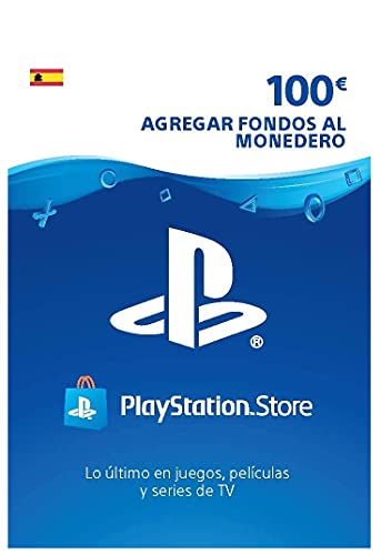 Sony, PlayStation - Tarjeta Prepago PSN 100€ | PS5/PS4/PS3 | Código de descarga PSN - Cuenta española