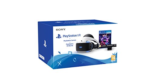 Sony - PlayStation VR Casco De Realidad Virtual Mk4/SPA + VR Worlds + Cámara (PS4)