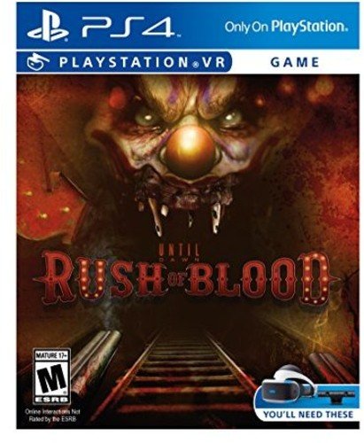 Sony Until Dawn Rush Blood PS4 VR Básico PlayStation 4 vídeo - Juego (PlayStation 4, Tirador/Horror, M (Maduro))