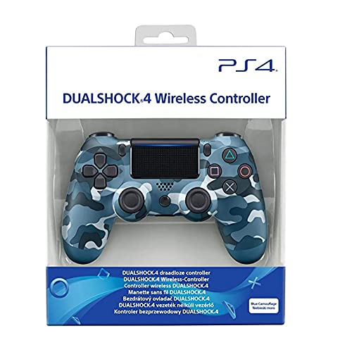 Sony - V2 Dualshock 4 Wireless Controller, Blue Camouflage (PS4)
