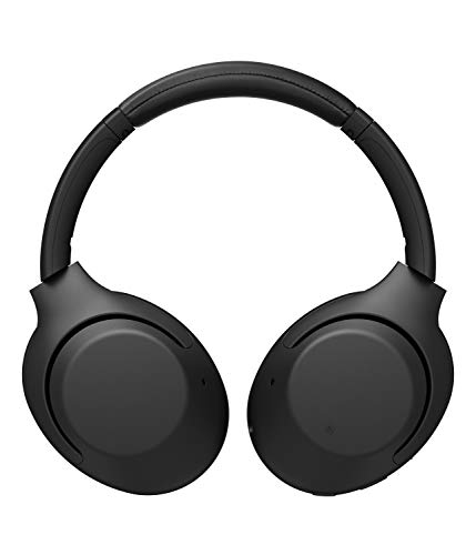 Sony WH-XB900N - Auriculares Inalámbricos Noise Cancelling (Bluetooth, Extra Bass, 30h de batería, Carga Rápida, Óptimo para trabajar, Micro para llamadas manos libres), Negro
