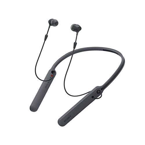 Sony WI-C400 Auriculares intrauditivos inalámbricos con hasta 30 horas de duración de la batería - Negro (renovado)