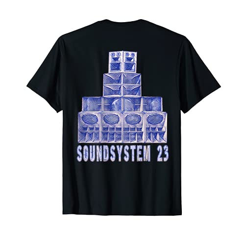 Soundsystem Vinilo DJ Tekno Techno Frenchcore Rave Camiseta