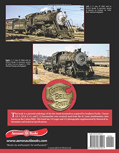 Southern Pacific’s Second-Hand Steam GS-7 | GS-8 | C-11 | C-12: Southern Pacific Cyclopedia Volume 4