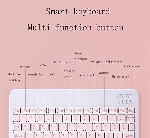 Space element Mini Teclado Ratón Inalámbrico Combo,Espera Durante 120 días Adecuado para teléfonos móviles, tabletas, computadoras portátiles, Todo en uno, televisores Inteligentes Apple etc,Amarillo