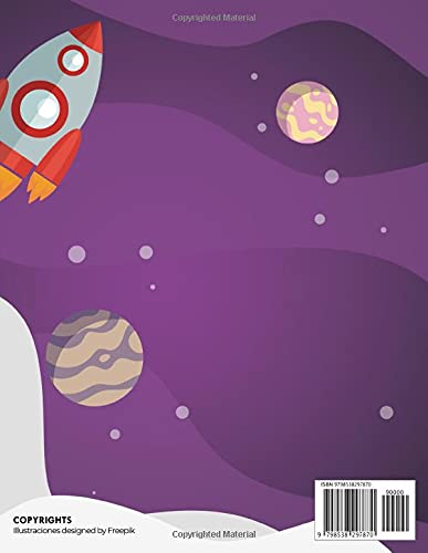 Spaceship Coloring Book: outer space coloring book for kids