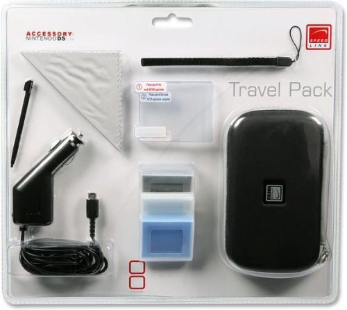 Speed-Link NDS Lite™ Travel Pack (9in1), black - fundas para consolas portátiles (black) Negro