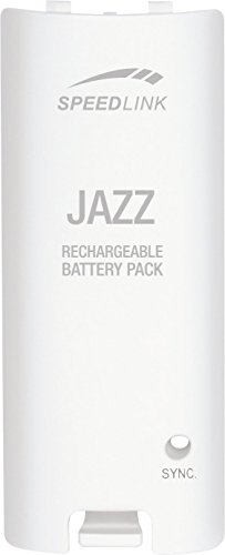 Speedlink JAZZ USB Charger SL-3406-WE - Cargador para Wii/ Wii U, 18 hr Duración, Blanco