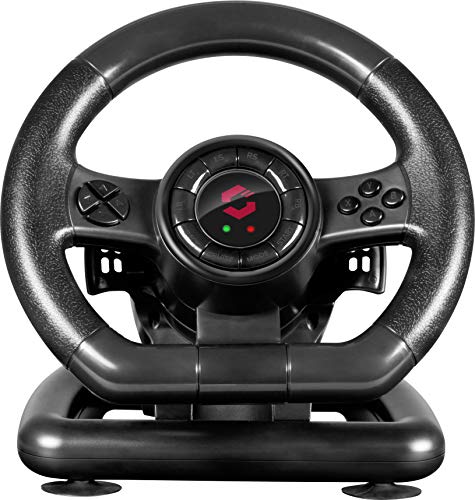 SpeedLink - Volante De Carreras SL650300BK, Color Negro (PC)