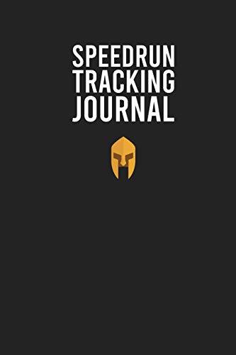 Speedrun tracking journal log book: for speedrunners, speed-runners, track and log your best personal best game time, video game gaming log fan gift