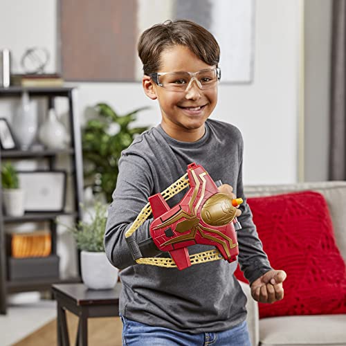 SPIDER-MAN F0237EU4 Lanzador Web Bolt de Nerf de Marvel para niños, diseño Inspirado en la película, Incluye 3 Dardos Elite Nerf, a Partir de 5 años