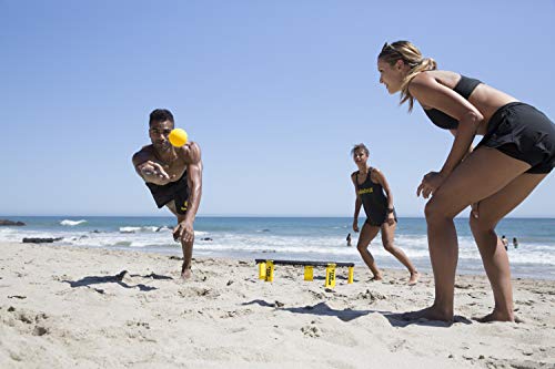 Spikeball - Juego de 3 Bolas - para Jugar al Aire Libre o a Cubierto, sobre el césped, en el Pista, la Playa, el Parque. Incluye 3 Bolas, Bolsa para transportarlo y Libro de Reglas.