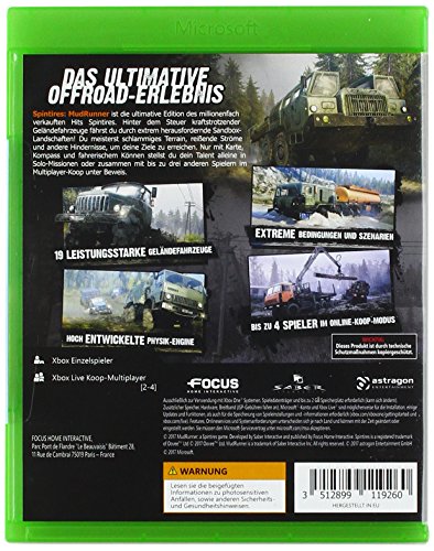 Spintires: MudRunner - Xbox One [Importación alemana]