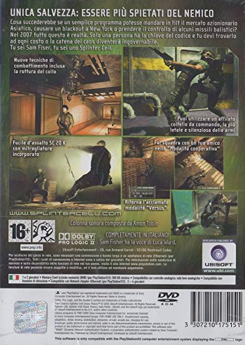 Splinter Cell Chaos Theory (PS2) [PlayStation 2] [Importación Italiana]