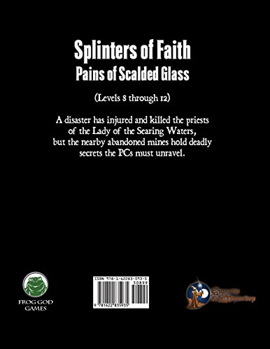 Splinters of Faith 8: Pains of Scalded Glass - Swords & Wizardry