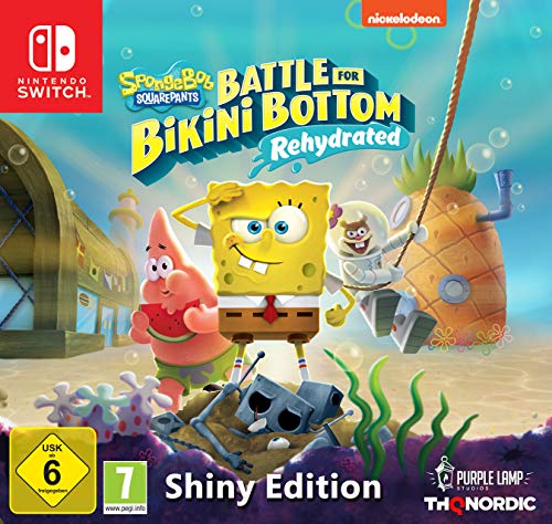 Spongebob SquarePants: Battle for Bikini Bottom Rehydrated - Edición Shiny (Nintendo Switch)