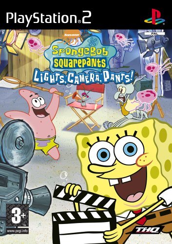 Spongebob Squarepants Lights, Camera, PANTS! (PS2) by THQ