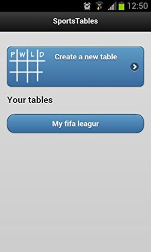 SportsTables League Manager