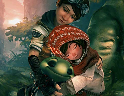 Spot de Peluche Genuino de Daedalic, 26 cm, Verde