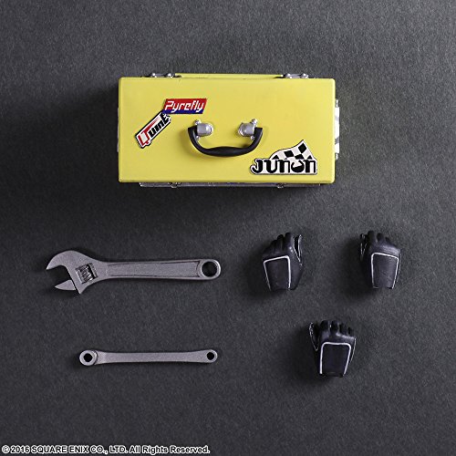 Square Enix 604453 Final Fantasy 15 Play Art Cindy Aurum - Figura Decorativa