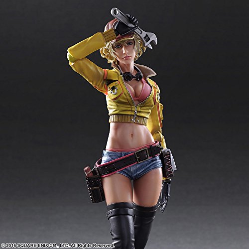 Square Enix 604453 Final Fantasy 15 Play Art Cindy Aurum - Figura Decorativa