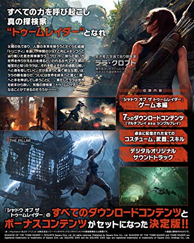 Square Enix Shadow of the Tomb Raider Definitive Edition for SONY PS4 PLAYSTATION 4 REGION FREE JAPANESE IMPORT [video game]