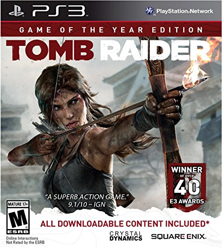 Square Enix Tomb Raider Game Of The Year Edition, PS3 Básica + DLC PlayStation 3 vídeo - Juego (PS3, PlayStation 3, Acción / Aventura, Modo multijugador, M (Maduro))