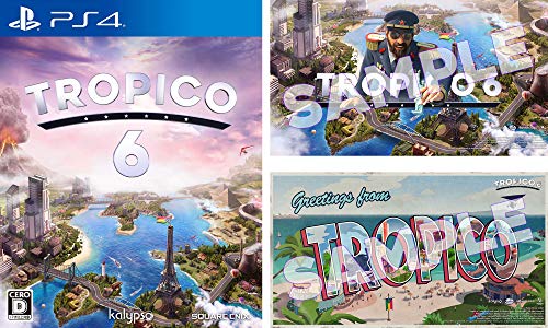 Square Enix Tropico 6 [Amazon.co.JP Limited] Original PC · Smartphone Wallpaper Delivery - PS4