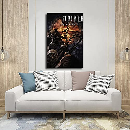 S.T.A.L.K.E.R. Call of Pripyat - Póster de la cubierta del juego de la llamada de Pripyat para la decoración de la pared de la pared de la impresión