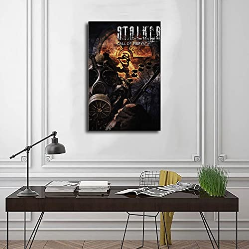 S.T.A.L.K.E.R. Call of Pripyat - Póster de la cubierta del juego de la llamada de Pripyat para la decoración de la pared de la pared de la impresión