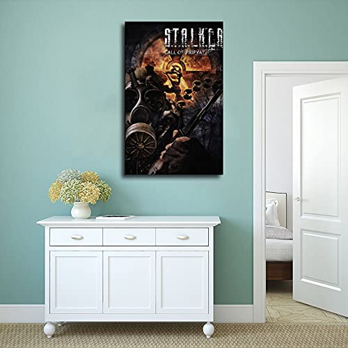 S.T.A.L.K.E.R. Call of Pripyat - Póster de la cubierta del juego de la llamada de Pripyat para la decoración de la pared de la pared de la impresión