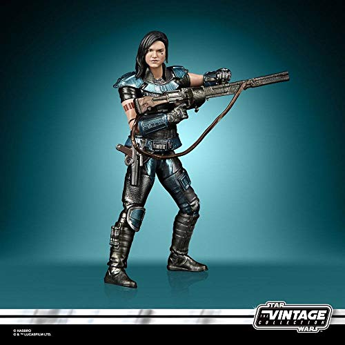 Star Wars Cara Dune de la Colección Carbonizada Vintage Collection, Figura de 9.5 cm de The Mandalorian, Juguete para Niños a Partir de 4 Años (Hasbro F14225L0)